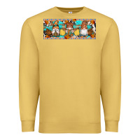 Antique Gold Fall Gnomes Premium Sweatshirt - Artiststas
