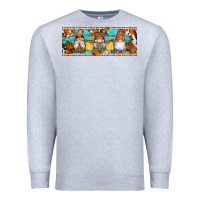Heather Grey Fall Gnomes Premium Sweatshirt - Artiststas