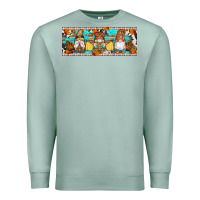 Seafoam Fall Gnomes Premium Sweatshirt - Artiststas