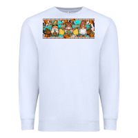 White Fall Gnomes Premium Sweatshirt - Artiststas