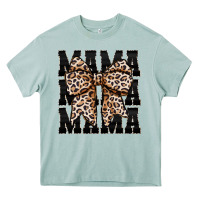 Arona mama leopard Heavy Core Tee - CowhideDigitalArt