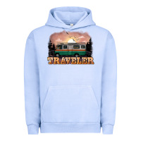 Pigment Grape Ice traveler Urban Hoodie - NancyCooperArtShop