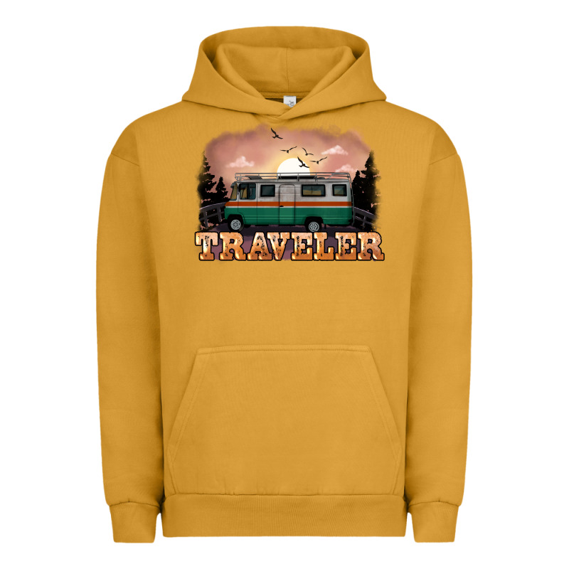 Traveler Urban Hoodie by NancyCooperArtShop | Teevron