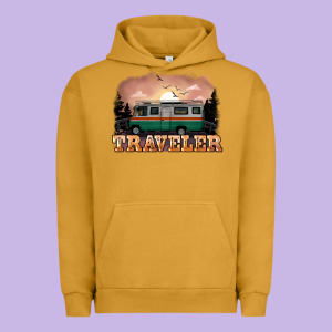 Traveler Urban Hoodie Designed By Nancycooperartshop