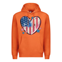 Carrot usa heart Premium Hoodie - MaliasSmallBusiness