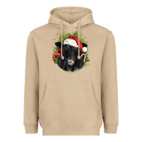Mushroom christmas black angus Heavyweight Hoodie - JahusDesignShop