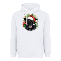 White christmas black angus Heavyweight Hoodie - JahusDesignShop