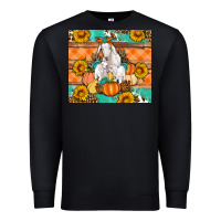 Black Goat family fall pumpkins gemstone Premium Sweatshirt - Artiststas