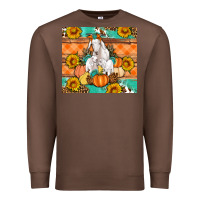 Chestnut Goat family fall pumpkins gemstone Premium Sweatshirt - Artiststas