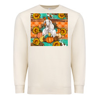 Sandshell Goat family fall pumpkins gemstone Premium Sweatshirt - Artiststas