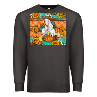 Smoke Goat family fall pumpkins gemstone Premium Sweatshirt - Artiststas