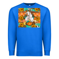 True Royal Goat family fall pumpkins gemstone Premium Sweatshirt - Artiststas