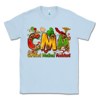 Dusty Blue certified medical assistant juneteenth Classic Tee - Zillion Design Studio