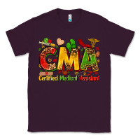 Plum certified medical assistant juneteenth Classic Tee - Zillion Design Studio