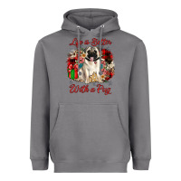 Storm Christmas life is better with a pug Heavyweight Hoodie - JahusDesignShop