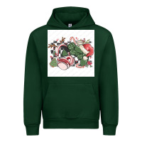 Forest Green small business filigran kopya Urban Hoodie - MaliasSmallBusiness
