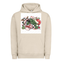 Pigment French Oak small business filigran kopya Urban Hoodie - MaliasSmallBusiness