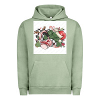 Pigment Oil Green small business filigran kopya Urban Hoodie - MaliasSmallBusiness