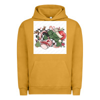 Pigment Peanut Butter small business filigran kopya Urban Hoodie - MaliasSmallBusiness