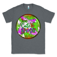 Charcoal Heather too cute to spook earrings Classic Tee - BundleAndBundleShop