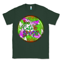 Sports Green too cute to spook earrings Classic Tee - BundleAndBundleShop