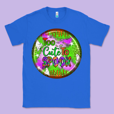 Too Cute To Spook Earrings Classic Tee Designed By Bundleandbundleshop