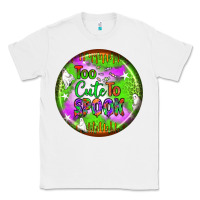 White too cute to spook earrings Classic Tee - BundleAndBundleShop