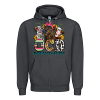 Smoke ocd obsessive cow disorder Zipper Hoodie - Zillion Design Studio
