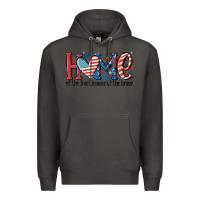 Smoke home of the free because of the brave Premium Hoodie - MaliasSmallBusiness