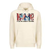 Tofu home of the free because of the brave Premium Hoodie - MaliasSmallBusiness