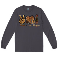 Smoke peace love melanin Long Sleeve Tee - texasbilliewilder