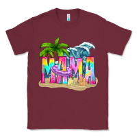 Burgundy summer mama Classic Tee - texasbilliewilder