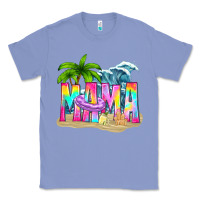 Colony Blue summer mama Classic Tee - texasbilliewilder