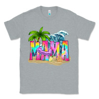 Heather Grey summer mama Classic Tee - texasbilliewilder