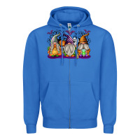 True Royal Halloween Gnomes Zipper Hoodie - texasbilliewilder