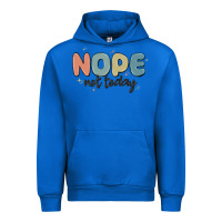 Cobalt nope not today Urban Hoodie - MaliasSmallBusiness