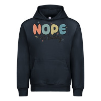 Navy nope not today Urban Hoodie - MaliasSmallBusiness
