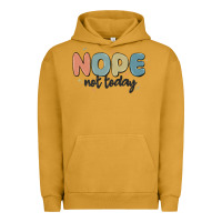 Pigment Peanut Butter nope not today Urban Hoodie - MaliasSmallBusiness