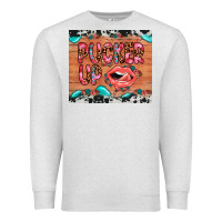 Oatmeal Heather pucker up Premium Sweatshirt - JahusDesignShop