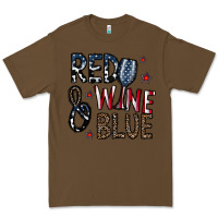 Cacao red wine blue Premium Tee - CowhideDigitalArt