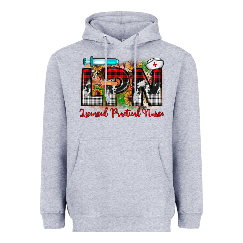 Christmas Lpn Licensed Practical Nurse Heavyweight Hoodie by JahusDesignShop | Teevron