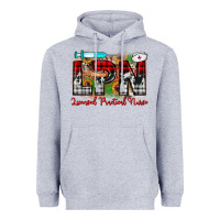 Heather Grey christmas lpn licensed practical nurse Heavyweight Hoodie - JahusDesignShop