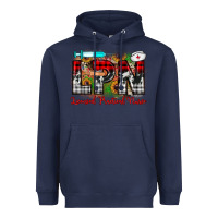 Navy christmas lpn licensed practical nurse Heavyweight Hoodie - JahusDesignShop
