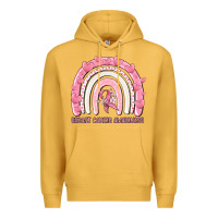 Mustard breast cancer  awareness rainbow Premium Hoodie - MaliasSmallBusiness