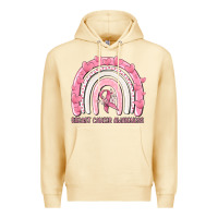 Pina Colada breast cancer  awareness rainbow Premium Hoodie - MaliasSmallBusiness
