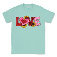 Valentine's Day Love Sunflowers Classic Tee | Teevron