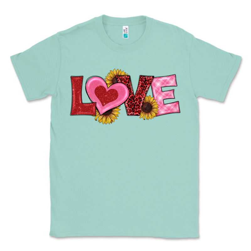 Valentine's Day Love Sunflowers Classic Tee by RanaPortraitStore | Teevron