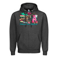 Charcoal Heather pca patient care assistant Zipper Hoodie - Zillion Design Studio