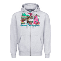 Heather Grey pca patient care assistant Zipper Hoodie - Zillion Design Studio