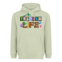 Matcha teacher life Heavyweight Hoodie - AdoDesignShop